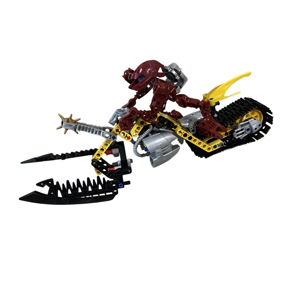 Lego Bionicle 8992 Cendox V1 2009 Glatorian Vehicle, 100% Comp W/ Thornax Fruit!